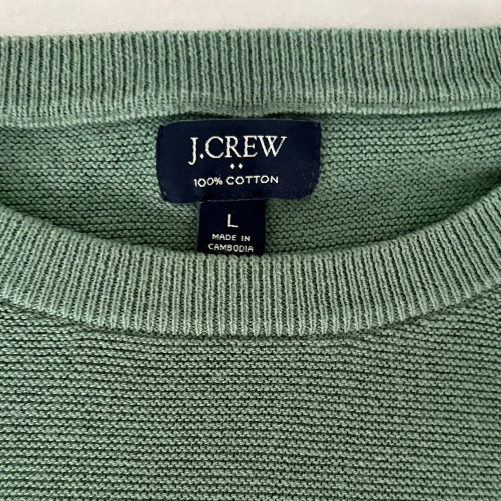 J. Crew Forest Green Pullover